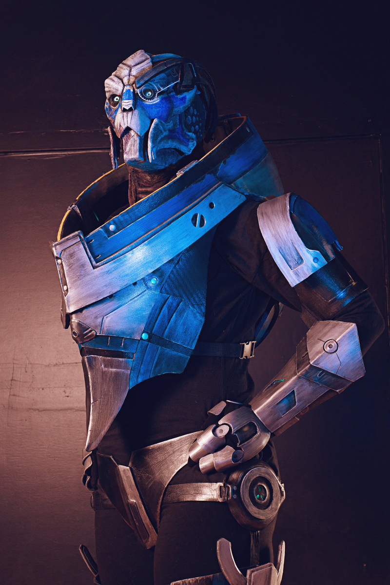 Illustration for article titled Garrus Cosplay Is The Perfect Mass Effect Tribute
